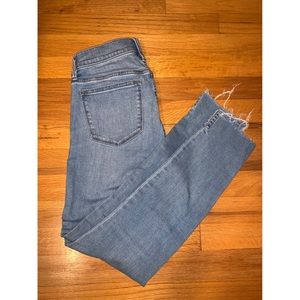 J.Crew 8” Toothpick Skinner Jeans